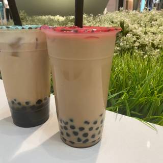 Mango summer boba wallpaper