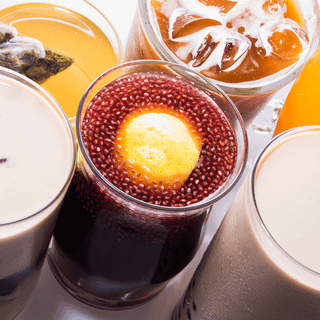 Mango summer boba wallpaper