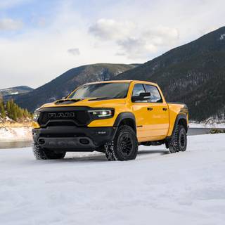RAM truck 2023 wallpaper