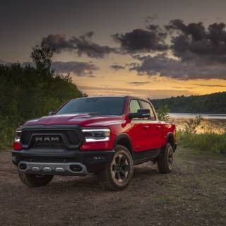 RAM truck 2023 wallpaper
