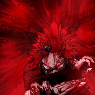 Red Demon Slayer wallpaper