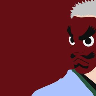 Red Demon Slayer wallpaper