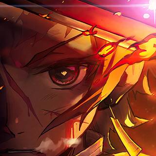 Red Demon Slayer wallpaper