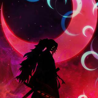 Red Demon Slayer wallpaper