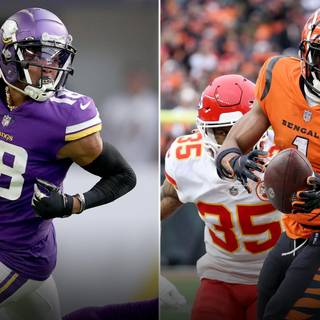 Ja'Marr Chase and Justin Jefferson wallpaper