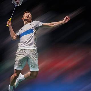 Badminton smash wallpaper