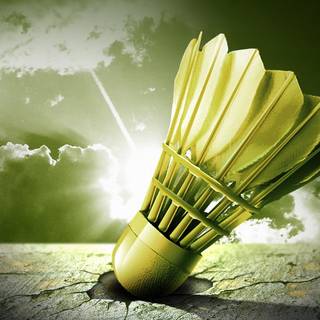 Badminton smash wallpaper