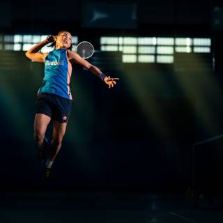 Badminton smash wallpaper