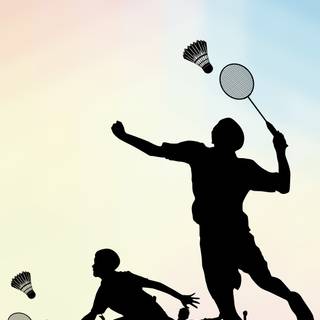 Badminton smash wallpaper