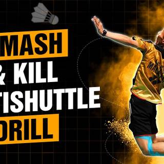 Badminton smash wallpaper