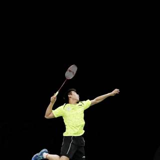 Badminton smash wallpaper