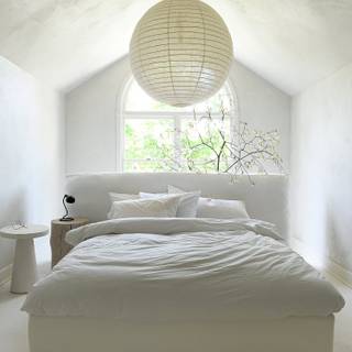 Cozy bedroom wallpaper