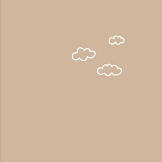 Simple beige wallpaper