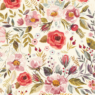 Boho flower wallpaper