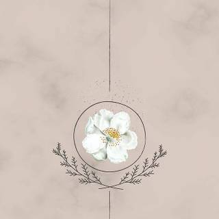 Boho flower wallpaper