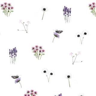 Boho flower wallpaper
