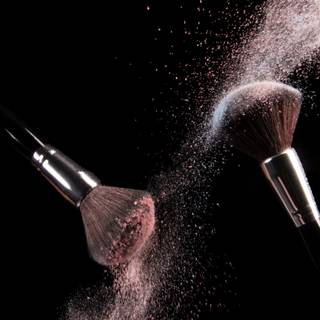 Makeup brush wallpaper