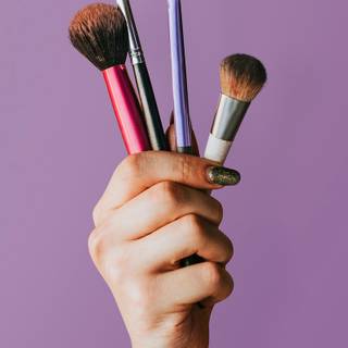 Makeup brush wallpaper