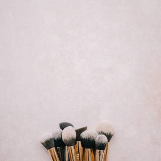 Makeup brush wallpaper