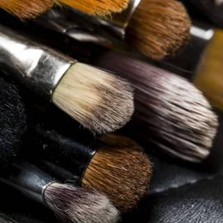 Makeup brush wallpaper