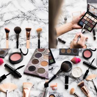 Makeup brush wallpaper