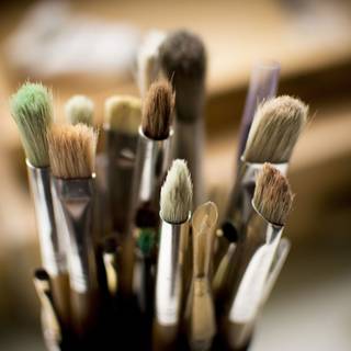Makeup brush wallpaper