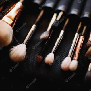 Makeup brush wallpaper