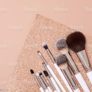 Makeup brush wallpaper