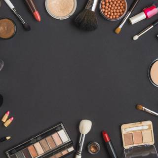 Makeup brush wallpaper