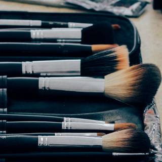 Makeup brush wallpaper