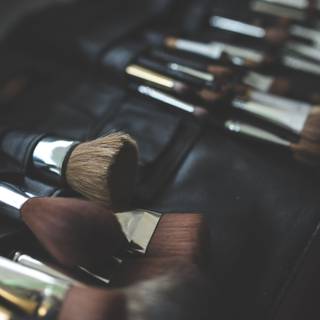 Makeup brush wallpaper