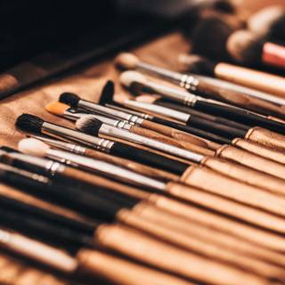 Makeup brush wallpaper