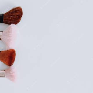 Makeup brush wallpaper