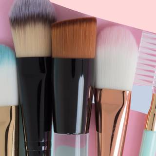 Makeup brush wallpaper