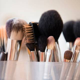 Makeup brush wallpaper