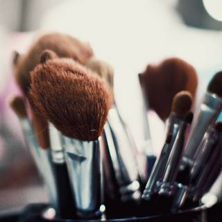 Makeup brush wallpaper
