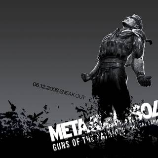 MGS4 wallpaper