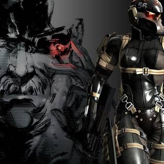 MGS4 wallpaper