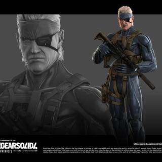 MGS4 wallpaper