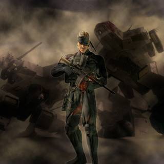 MGS4 wallpaper