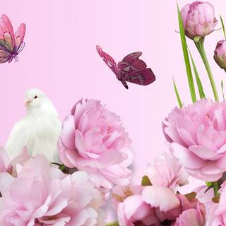 Peaceful spring wallpaper