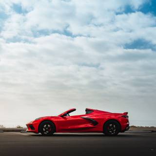 2023 Corvette iPhone wallpaper