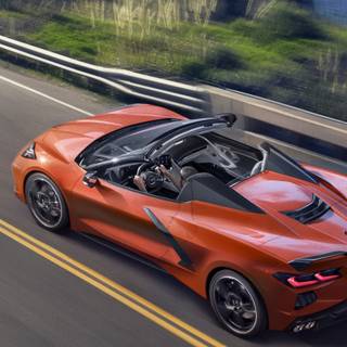 2023 Corvette iPhone wallpaper