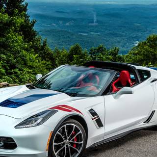 2023 Corvette iPhone wallpaper