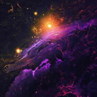 Purple world wallpaper