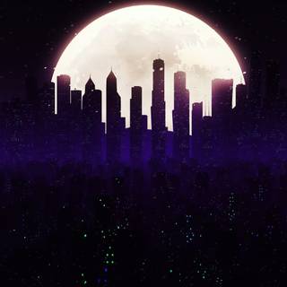 Purple world wallpaper