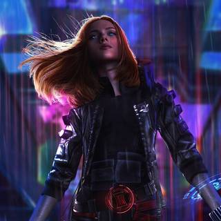 Black Cyberpunk wallpaper