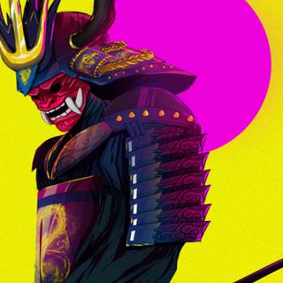 Japanese Samurai anime HD wallpaper