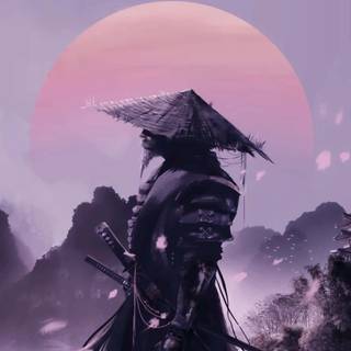 Japanese Samurai anime HD wallpaper