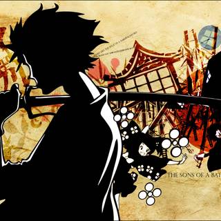 Japanese Samurai anime HD wallpaper